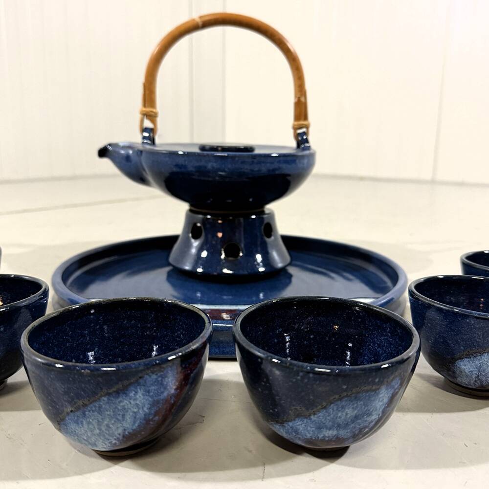 Pottery tea set Unica 1980’s