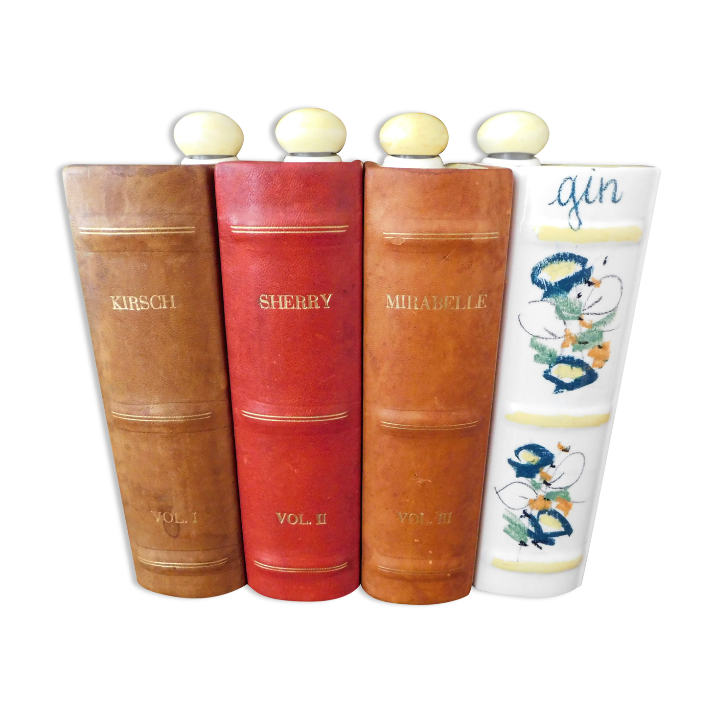 4 bottles of trompe-l'oeil liqueur