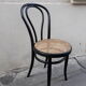 Black vintage bistro chair