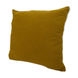 Coussin moutarde