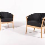 Paire de fauteuils design danois 'Madisson' de Hurup Møbler