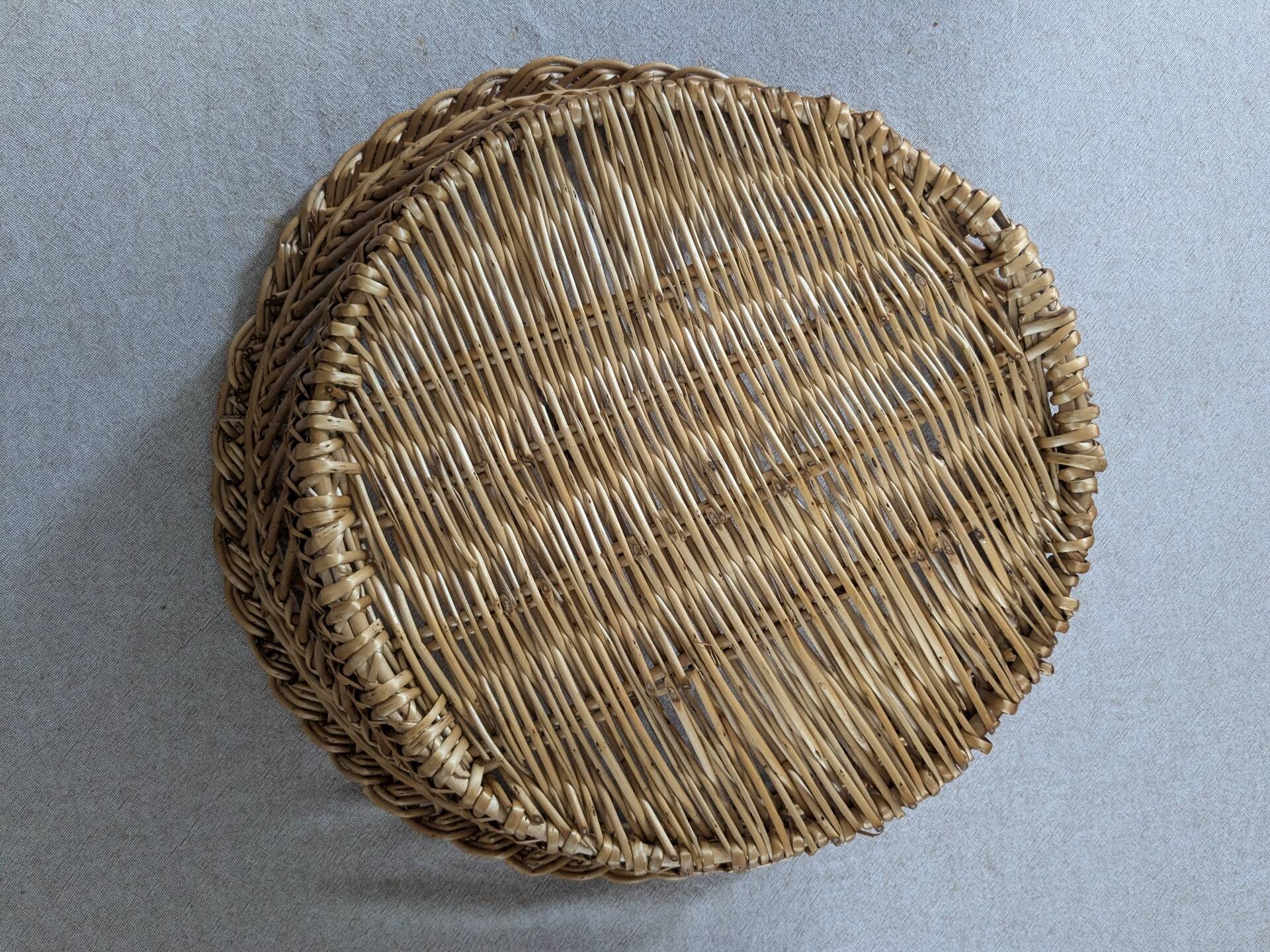 Panière en rotin 