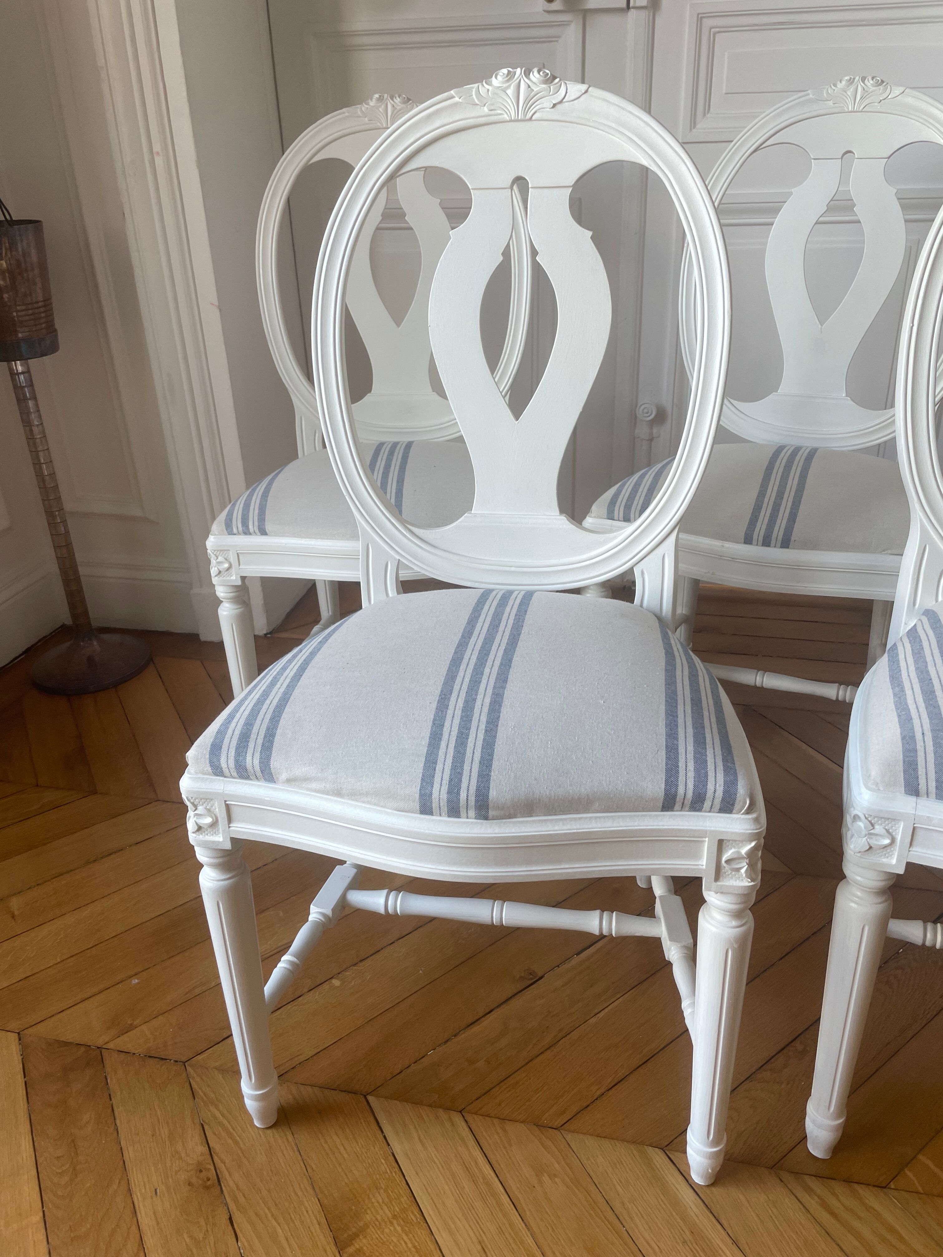 Gustavian chairs "Rosen"