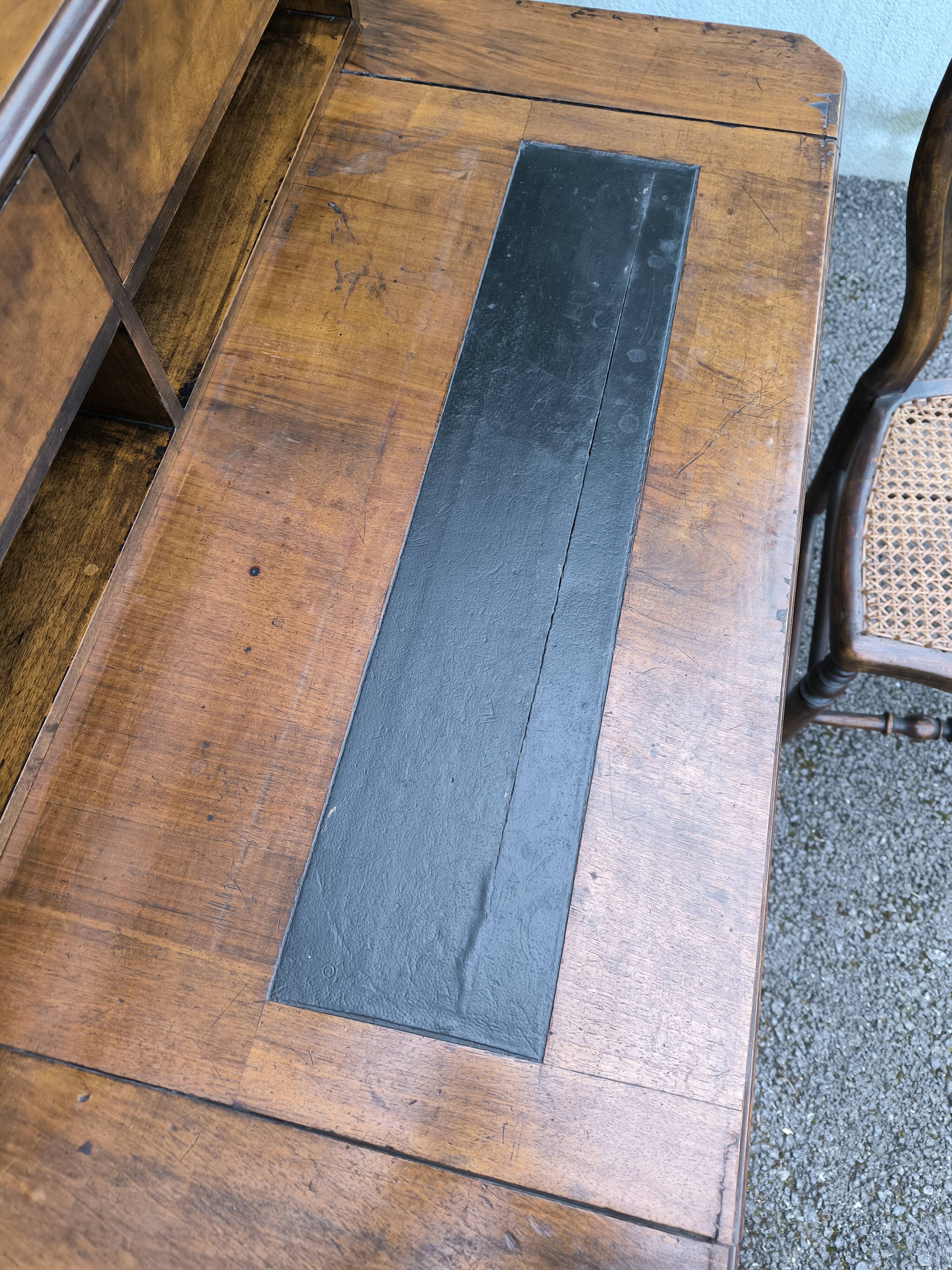 Louis Philippe style stepped flat desk