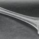 Vase Art nouveau, verre pressé, Hortensja Glassworks, Pologne, années 1930