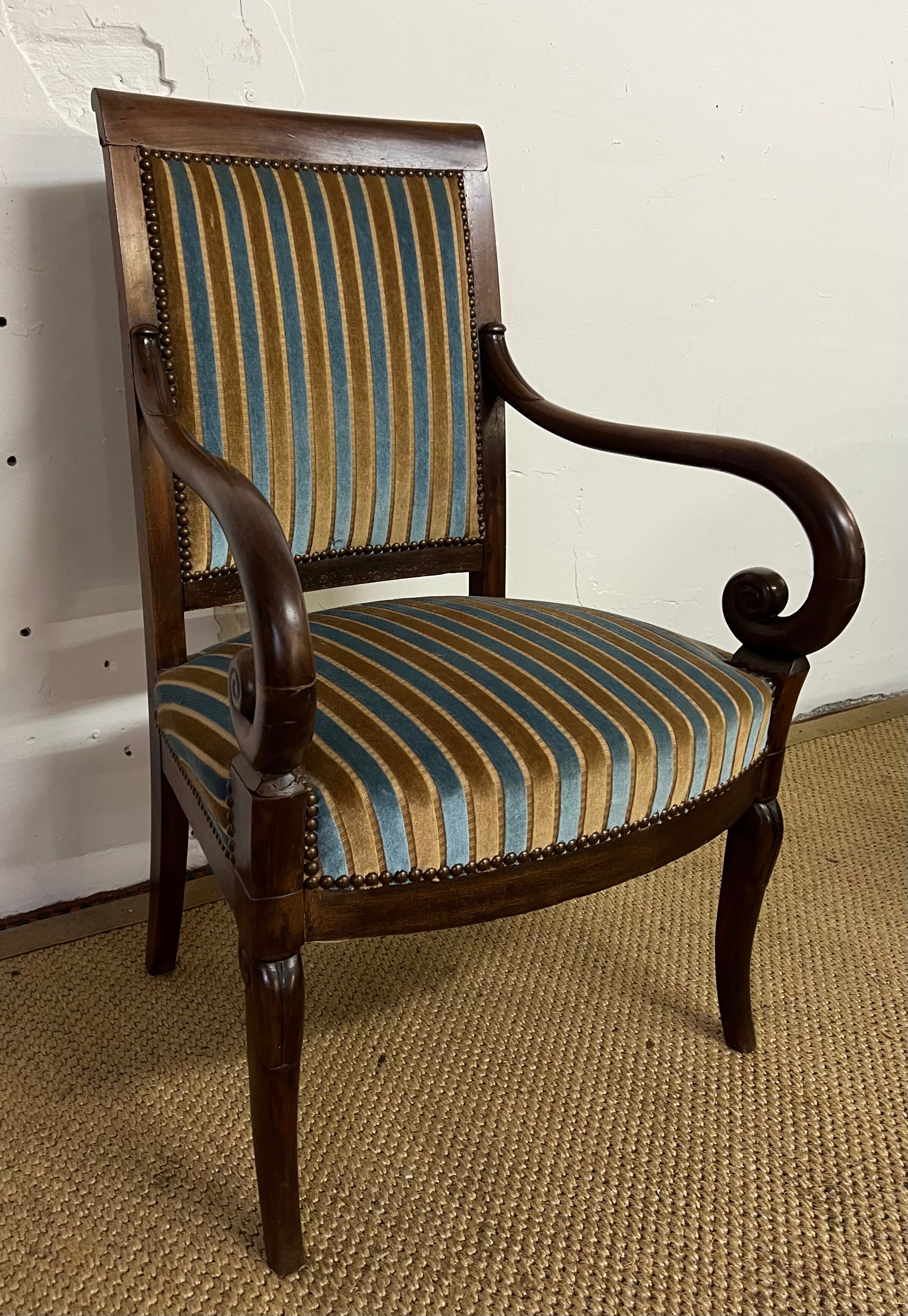 Louis Philippe style armchair