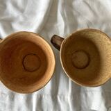 2 large vallauris cups
