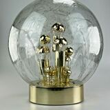 60s 70s table lamp ball lamp Doria "Big Ball" glass space age design