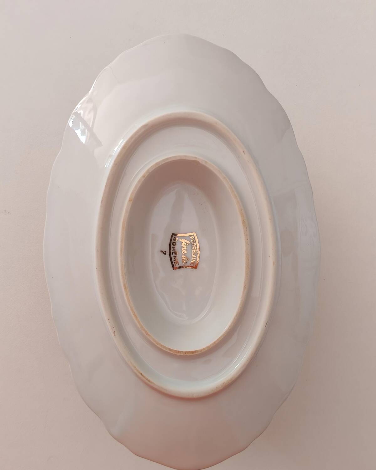 Porcelain sauceboat