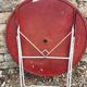 Round iron table