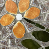 Vintage 70s mosaic mirror 31x40cm