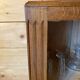 Antique solid oak confiturer