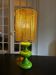 Lampe vert pomme, années 70