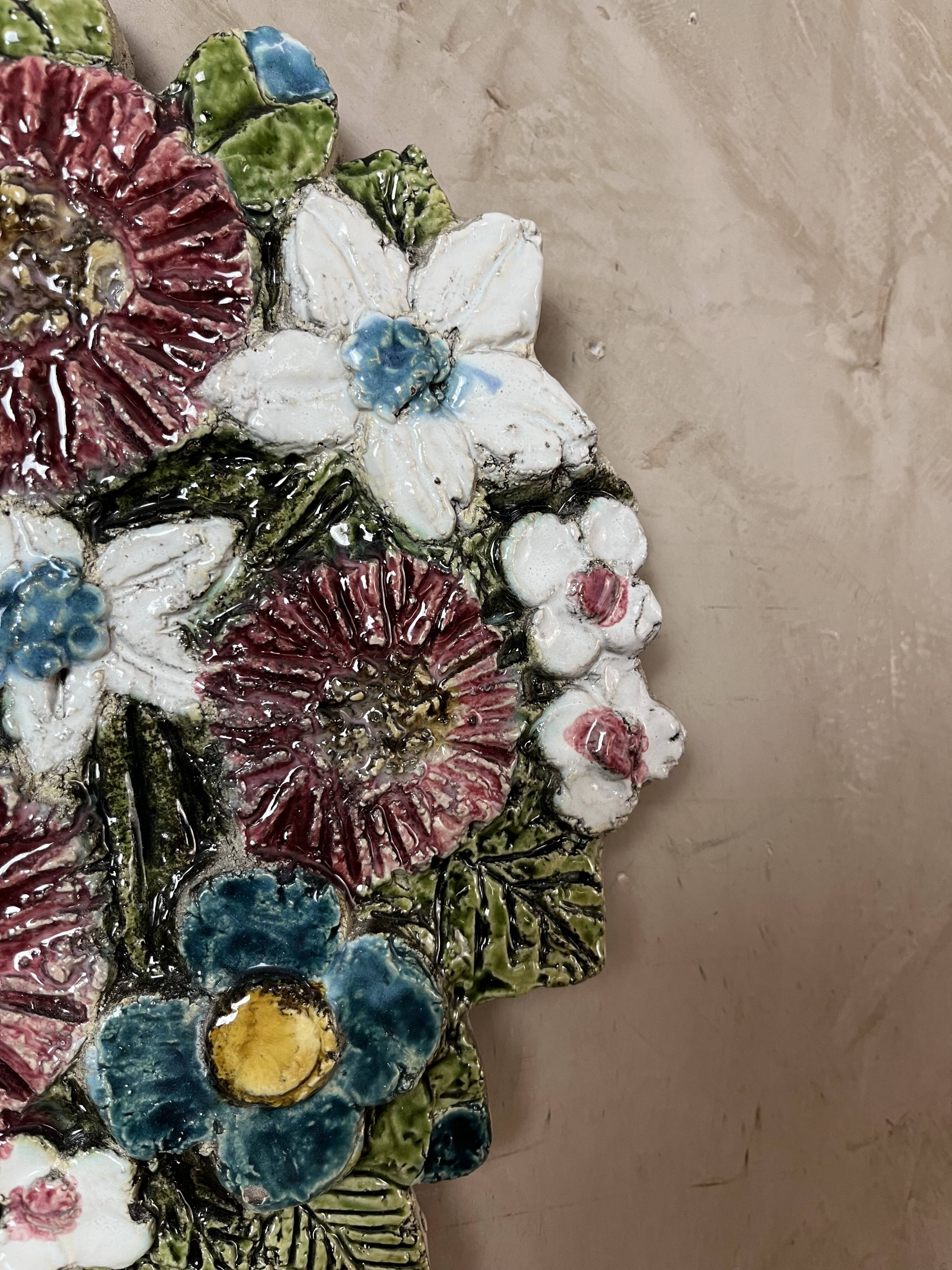 Ceramic wall decoration