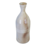 Large ceramic bottle signed Jeannette