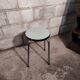 Green formica stool
