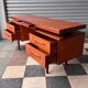 Gplan teak dressing table / desk / console