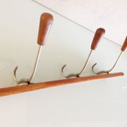 Wood coatrack vintage 60/70