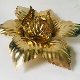 Masca Golden Flower Wall Lamp