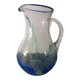 Pitcher Biot bubbled glass