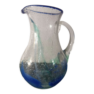 Pichet Biot verre bullé