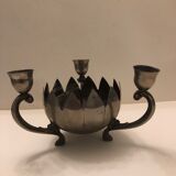 Silver metal centerpiece