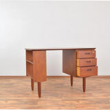 Mid-Century Danish Teak Desk, 1960s.