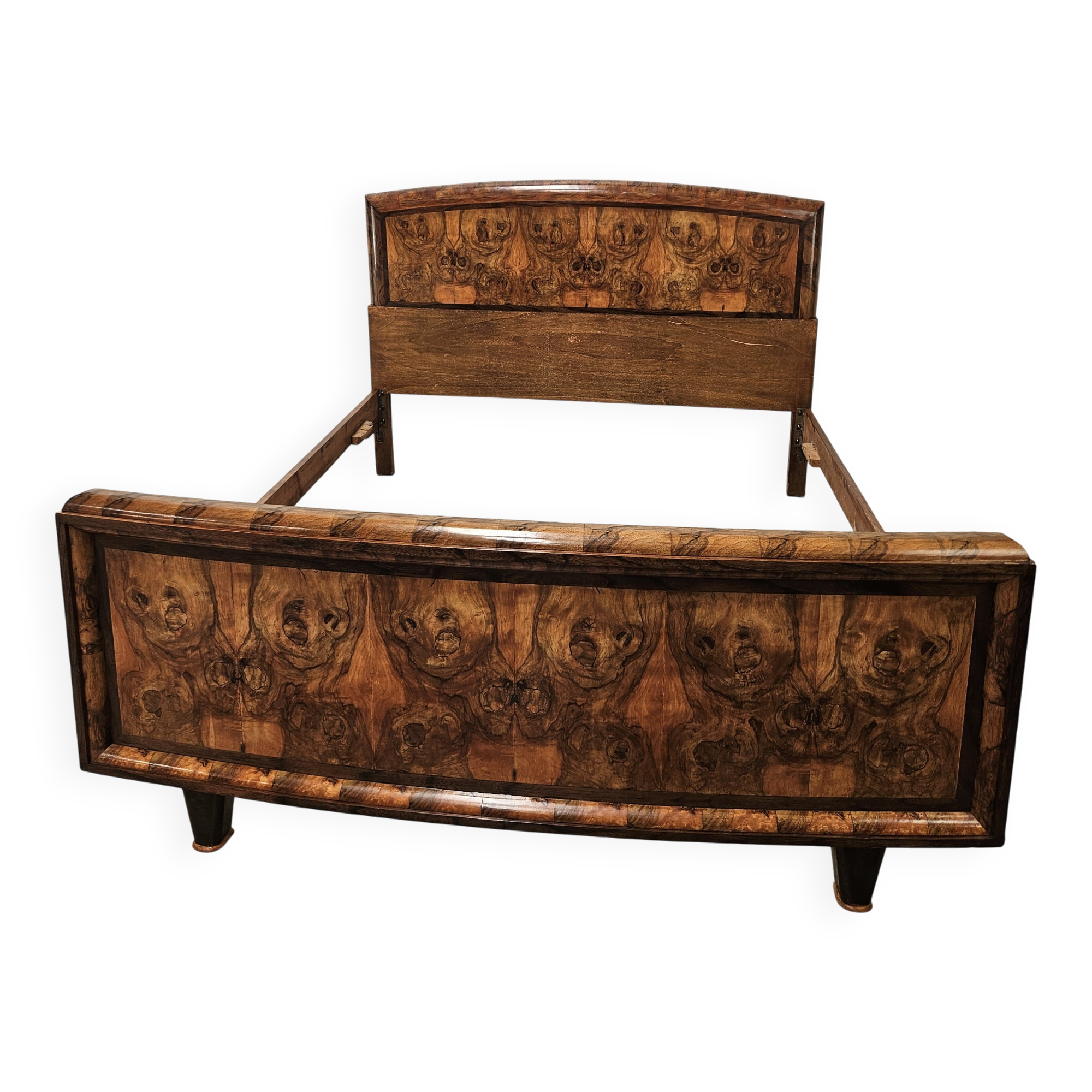 Tuscan Art Decò double bed from the 1940s