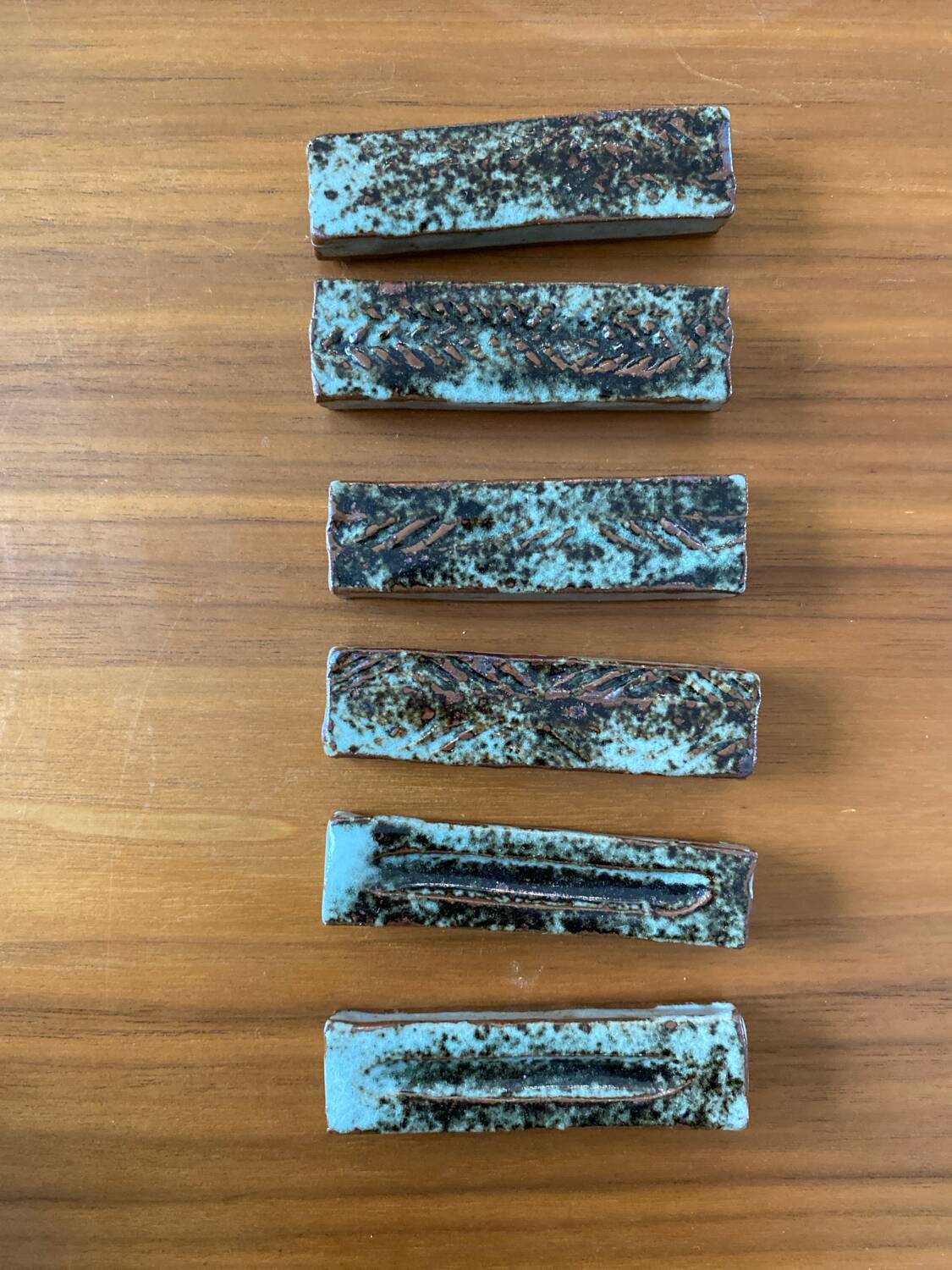 Set de 6 porte-couteaux
