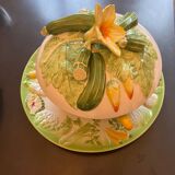 Ceramic soup tureen and serving dish