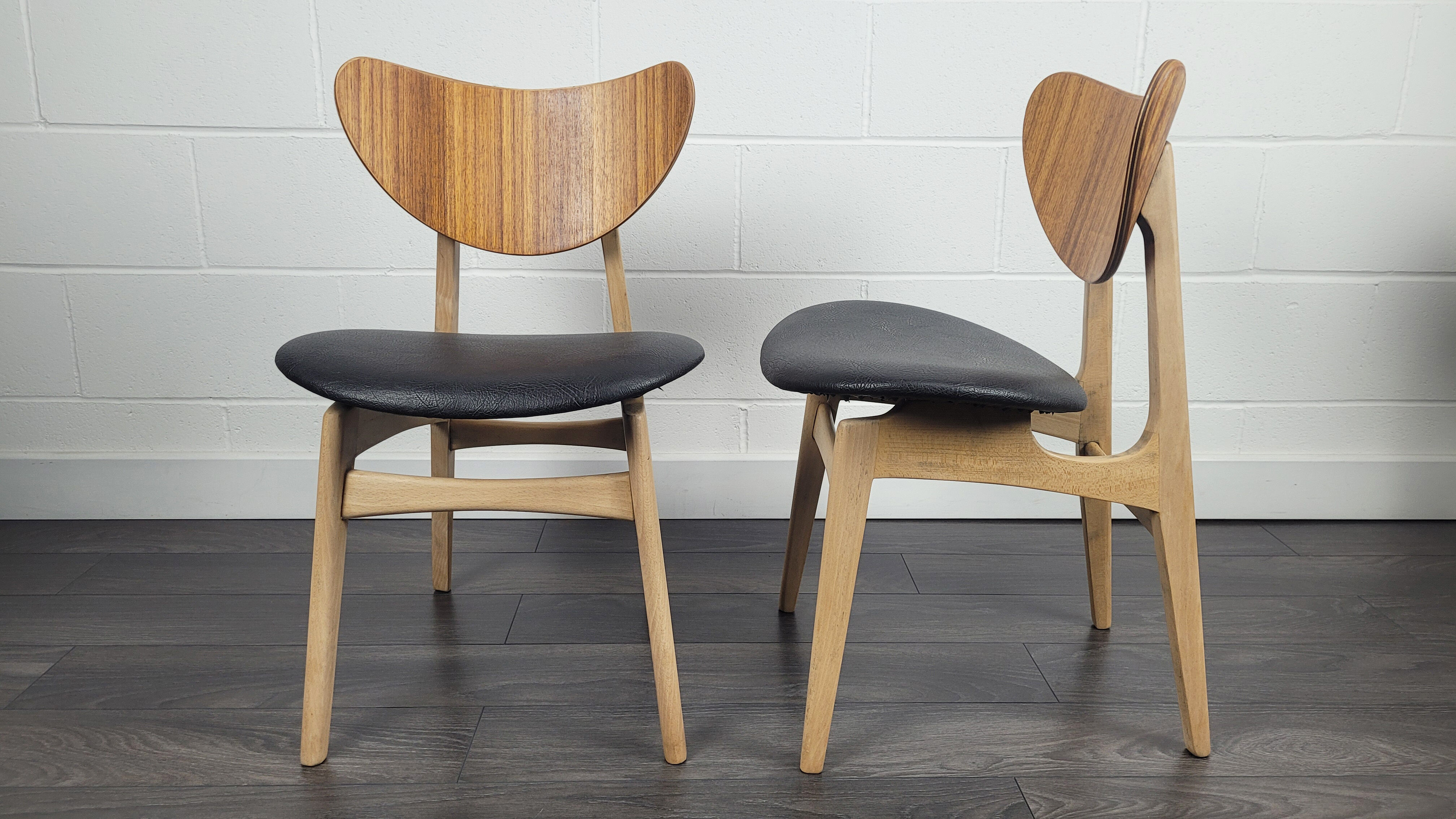 Set of 4 G Plan Butterfly Chairs, 1950s