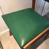 Set of 2 chairs with compass legs