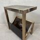 Vintage side table / magazine rack – Belgochrom