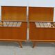 Pair of twin beds in oak 60/70