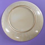 Serving dish in earthenware bird décor