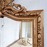 Miroir ancien Napoléon III 83x132cm