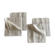 Pair of shortsowing pillowcase in linen wire without monogram