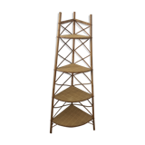 Rattan shelf