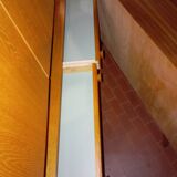 Vintage Scandinavian teak sideboard with black legs, 1950s/60s.