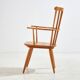 Fauteuil en hêtre altheim par franz schuster pour wiesner hager (mk10087)