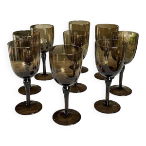 verres à pied teinte