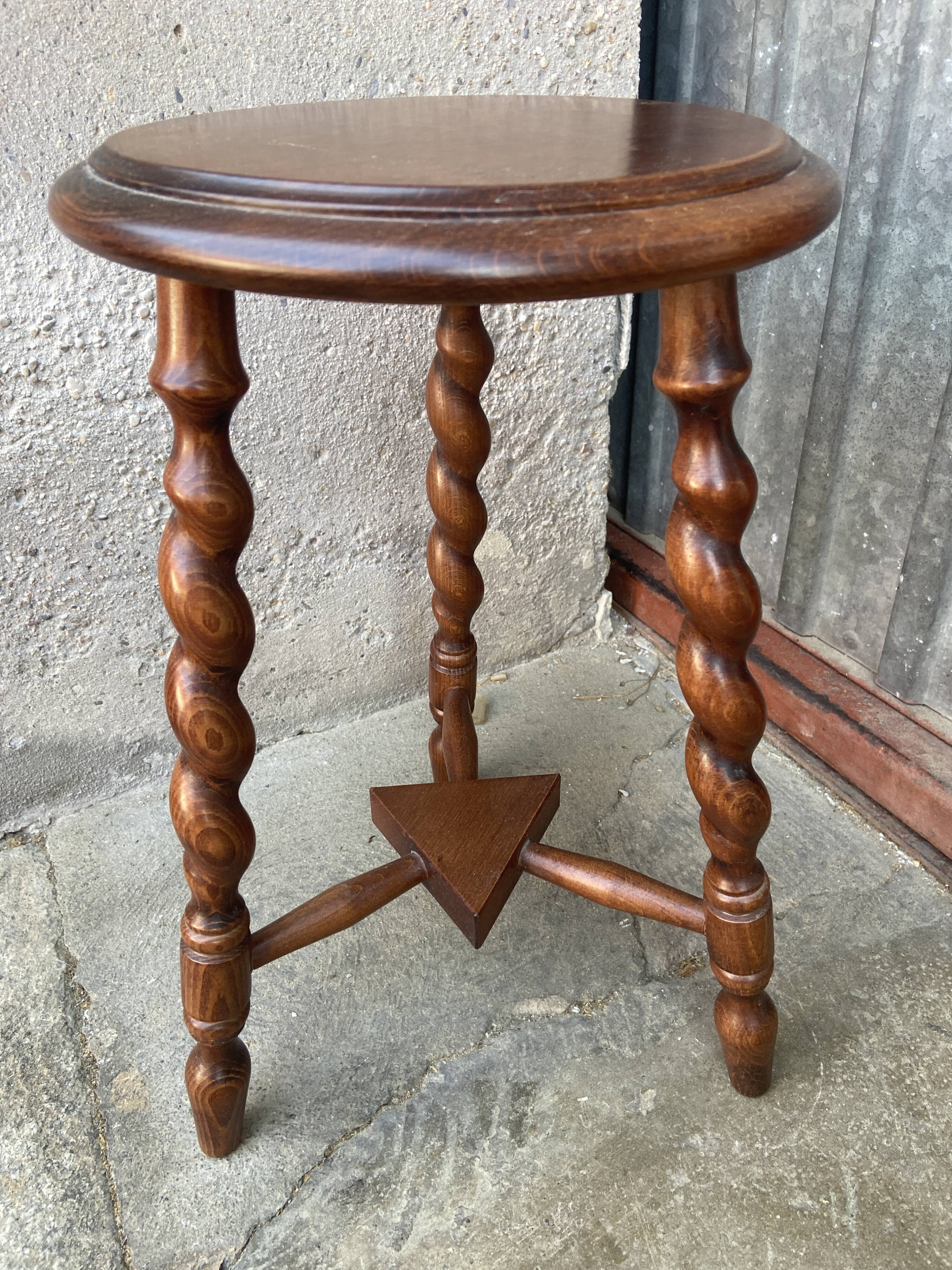 Vintage wooden stool