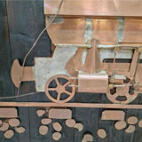 Swiss railway wall panels