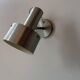 Vintage adjustable wall light, brushed aluminum, France 1970