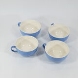 Set of 4 large coffee cups
