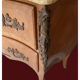 Curved commode
