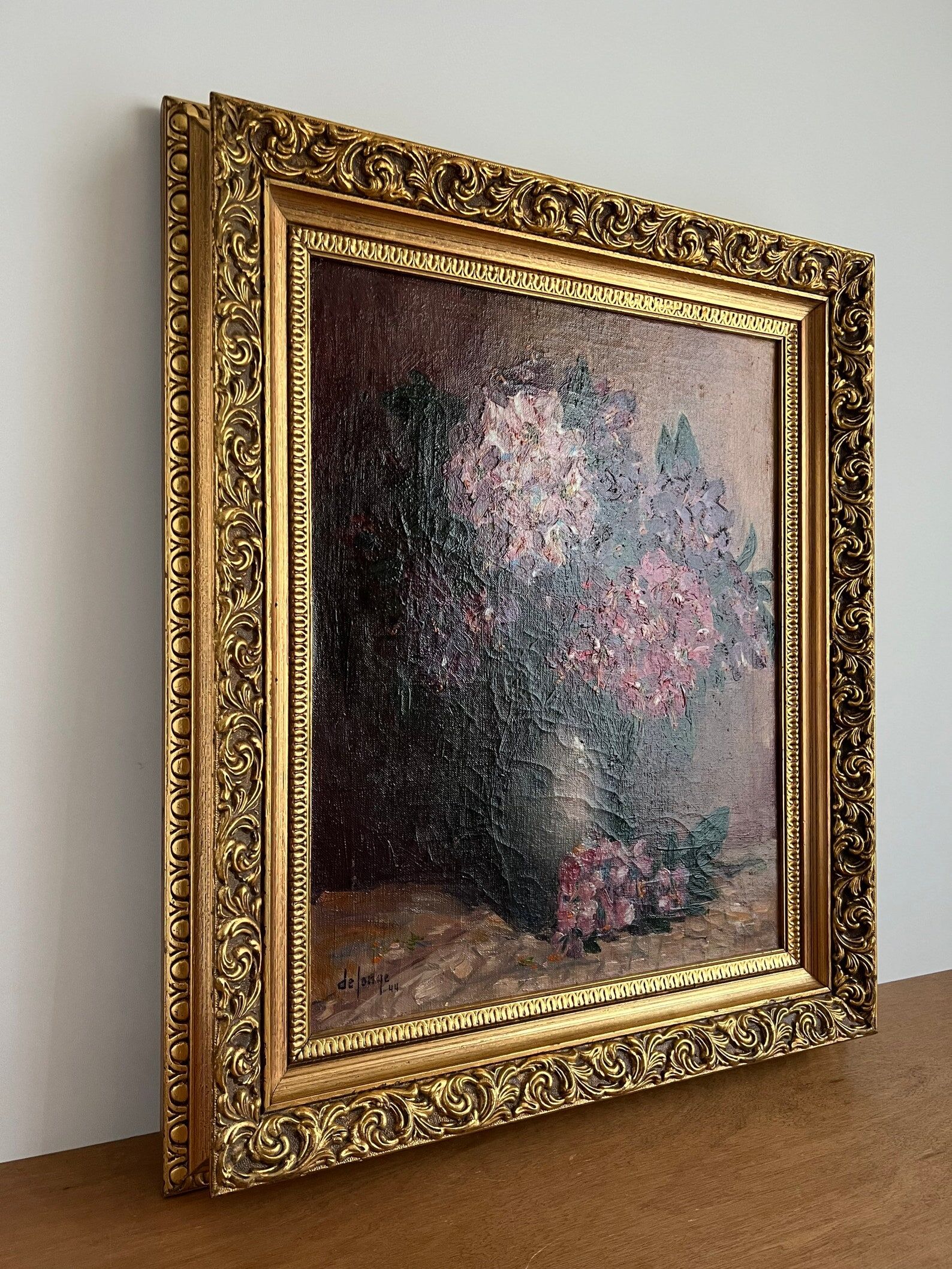 Oil on canvas, linen