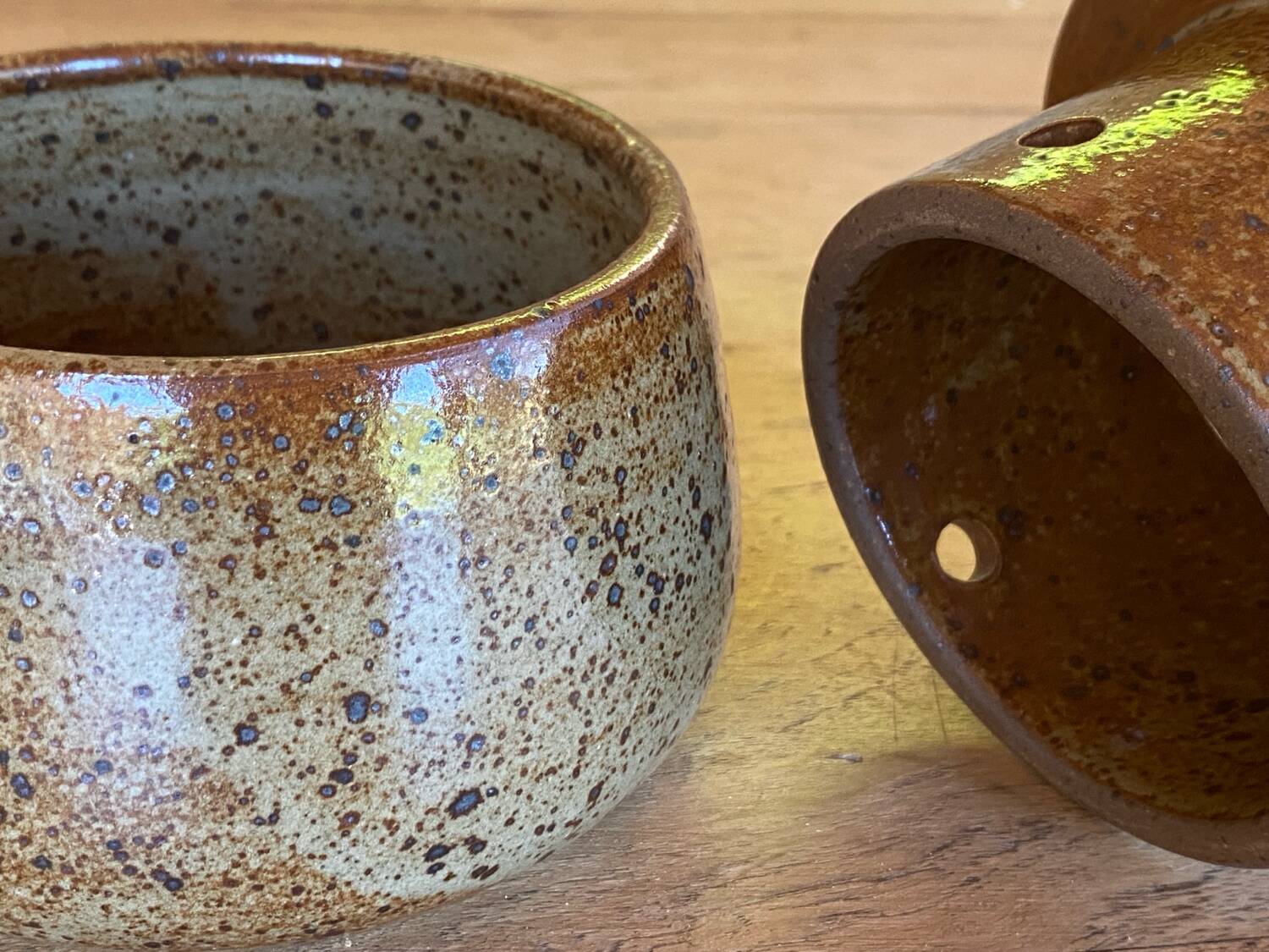 Beurrier à eau grès artisanal