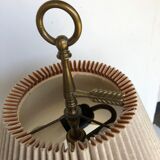 Solid brass lamp