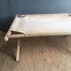 Military camp bed picot